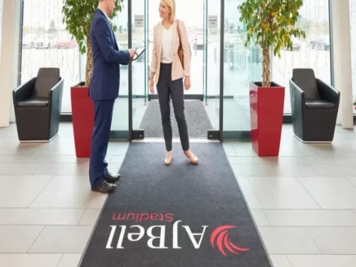 Spoljasnji Logo Otiraci sa stampanim natpism kompanije