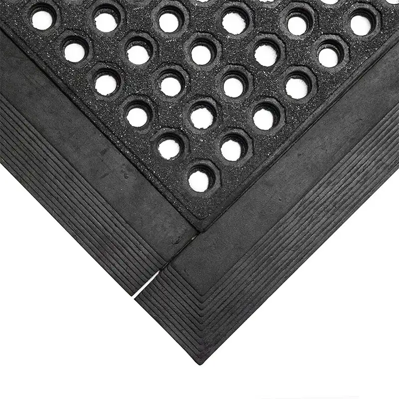 Industrijski otirači Steep – uvećan ugao ploče sa drenažnim otvorima i interlocking crnim ivicama